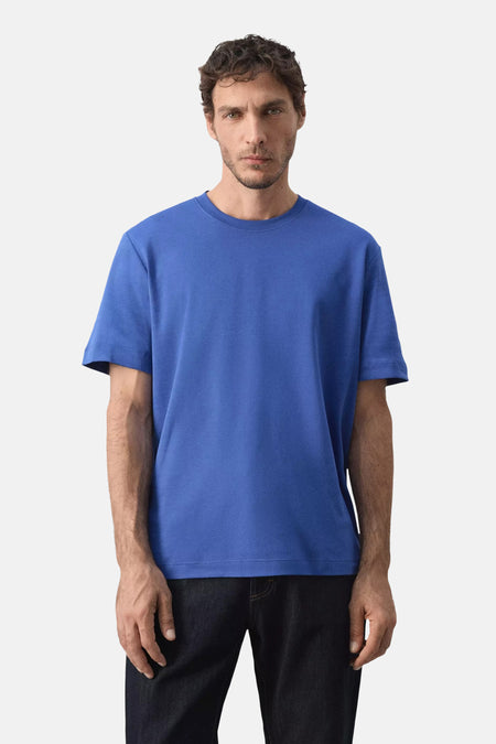 T-shirt met korte mouwen - blauw