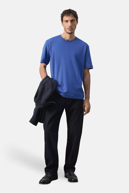 T-shirt met korte mouwen - blauw