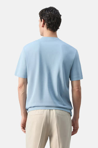 T-shirt met korte mouwen - blauw
