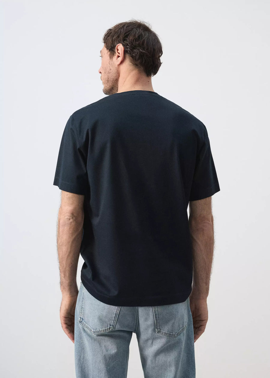 T-shirt (korte mouwen) blauw - MANGO
