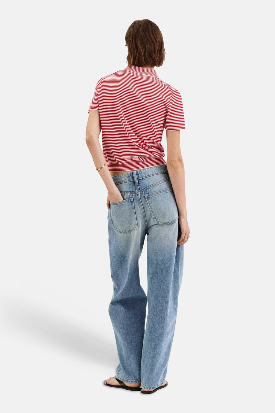 Polo met korte mouwen - Rood