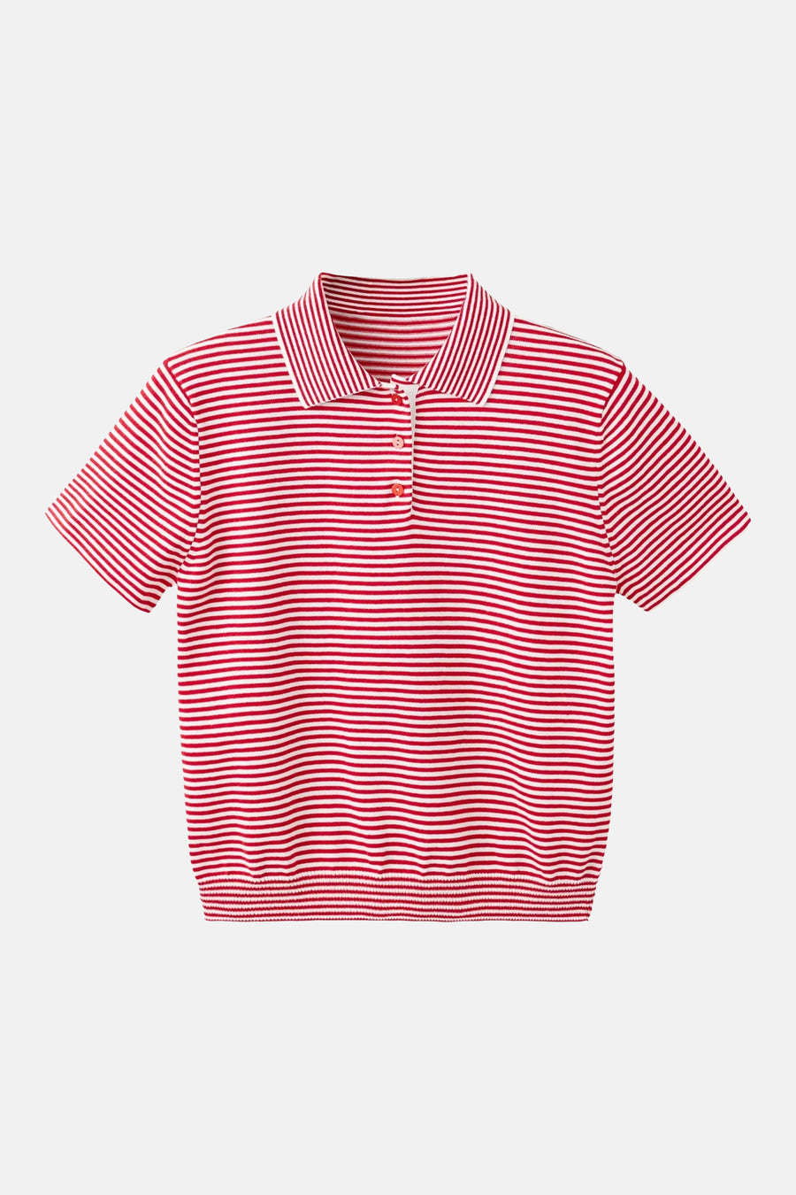 Polo met korte mouwen - Rood
