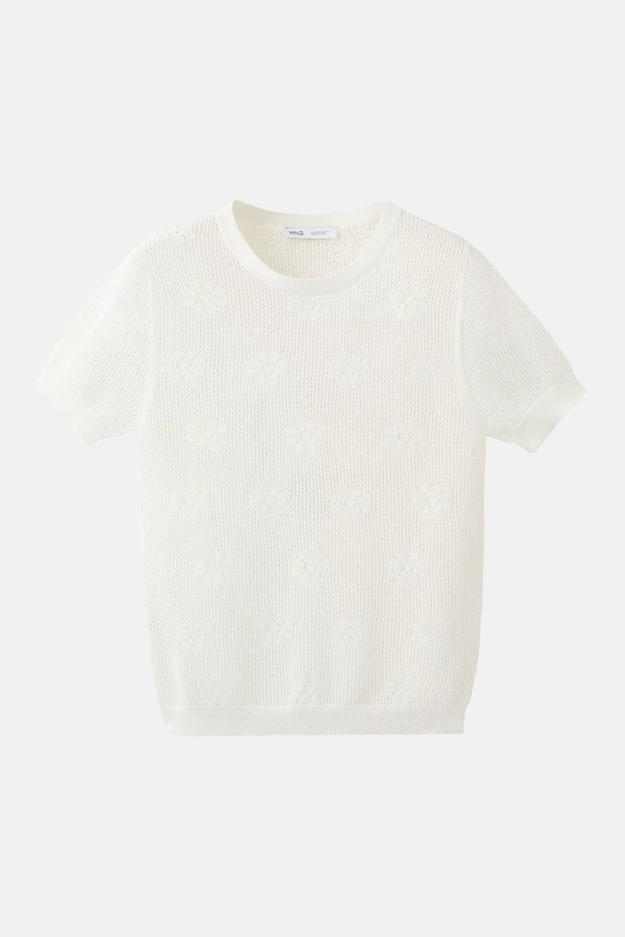 Pull O-hals - wit