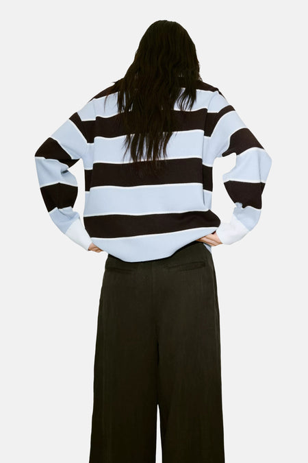 Pull col O - multicolore