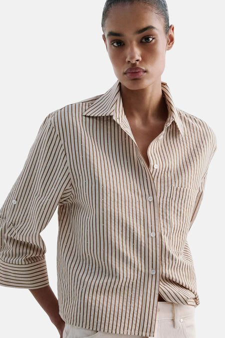 Blouse met korte mouwen - multicolor