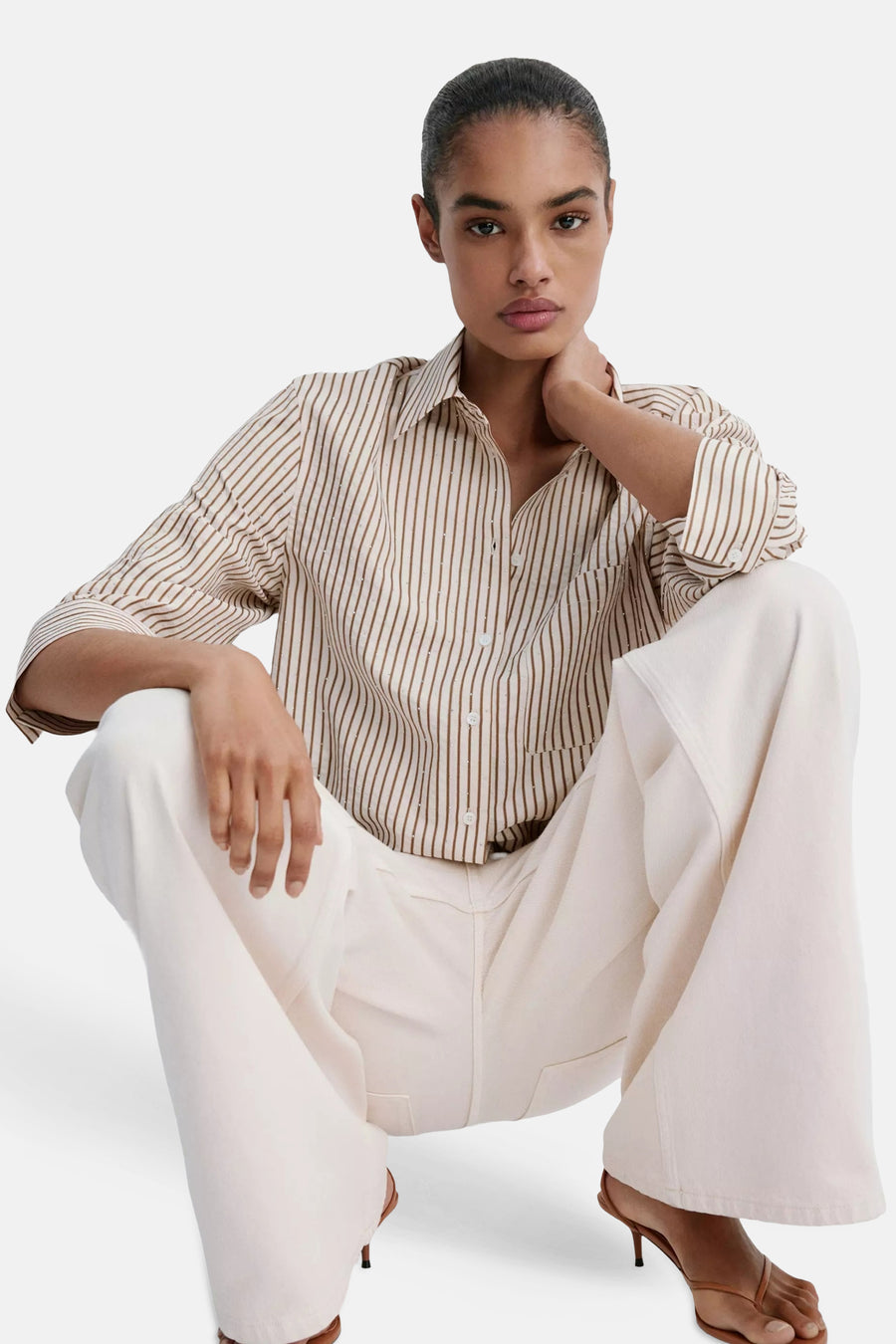 Blouse (korte mouwen) multicolor - MANGO