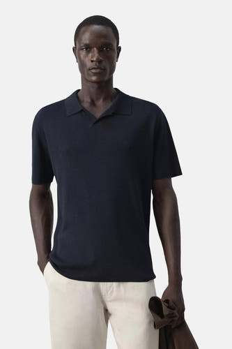 Polo met korte mouwen - Blauw