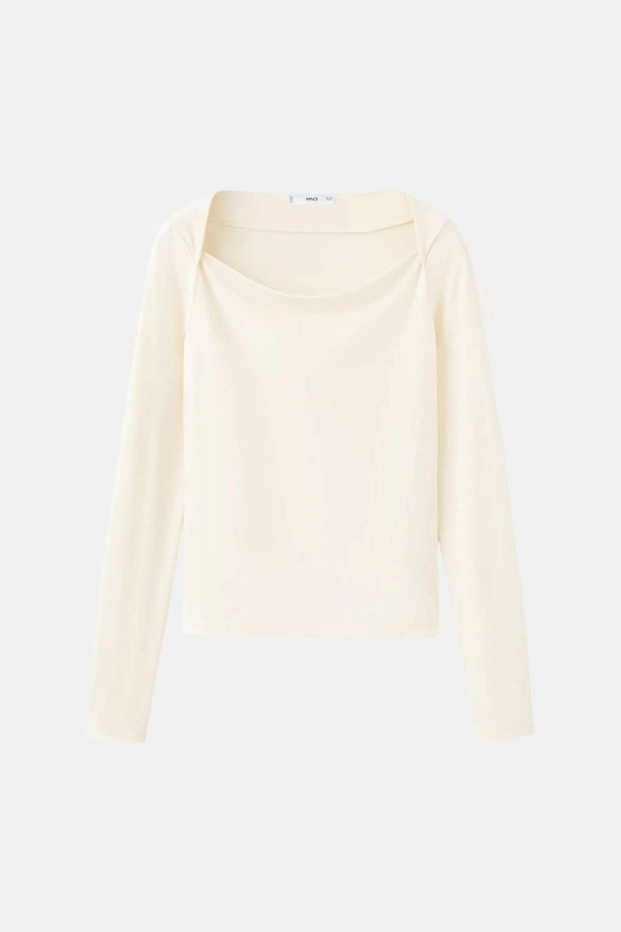 Top (lange mouwen) ecru - MANGO