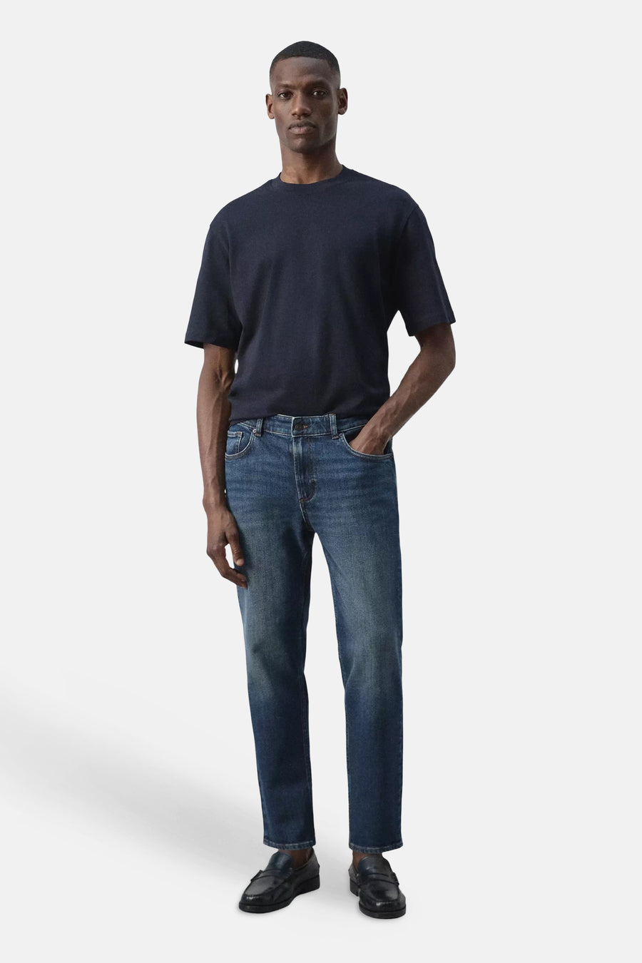 JAN - dark blue denim