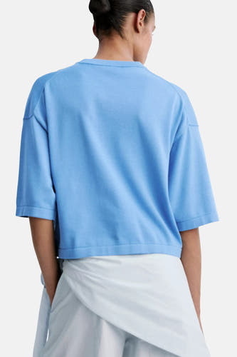 Pull à manches courtes - bleu
