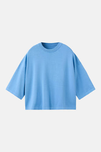 Pull à manches courtes - bleu