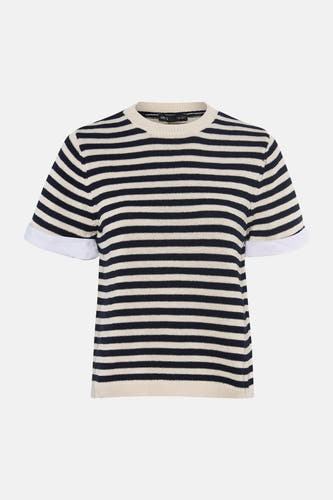 Pull à manches courtes - bleu