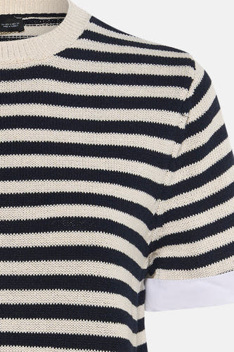 Pull à manches courtes - bleu
