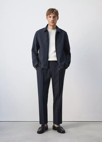 Jassen blauw - MANGO
