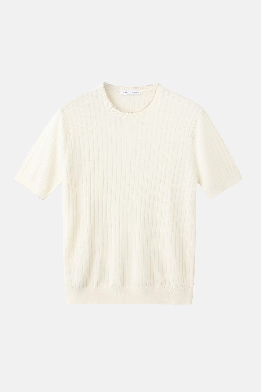 Pull col O - écru