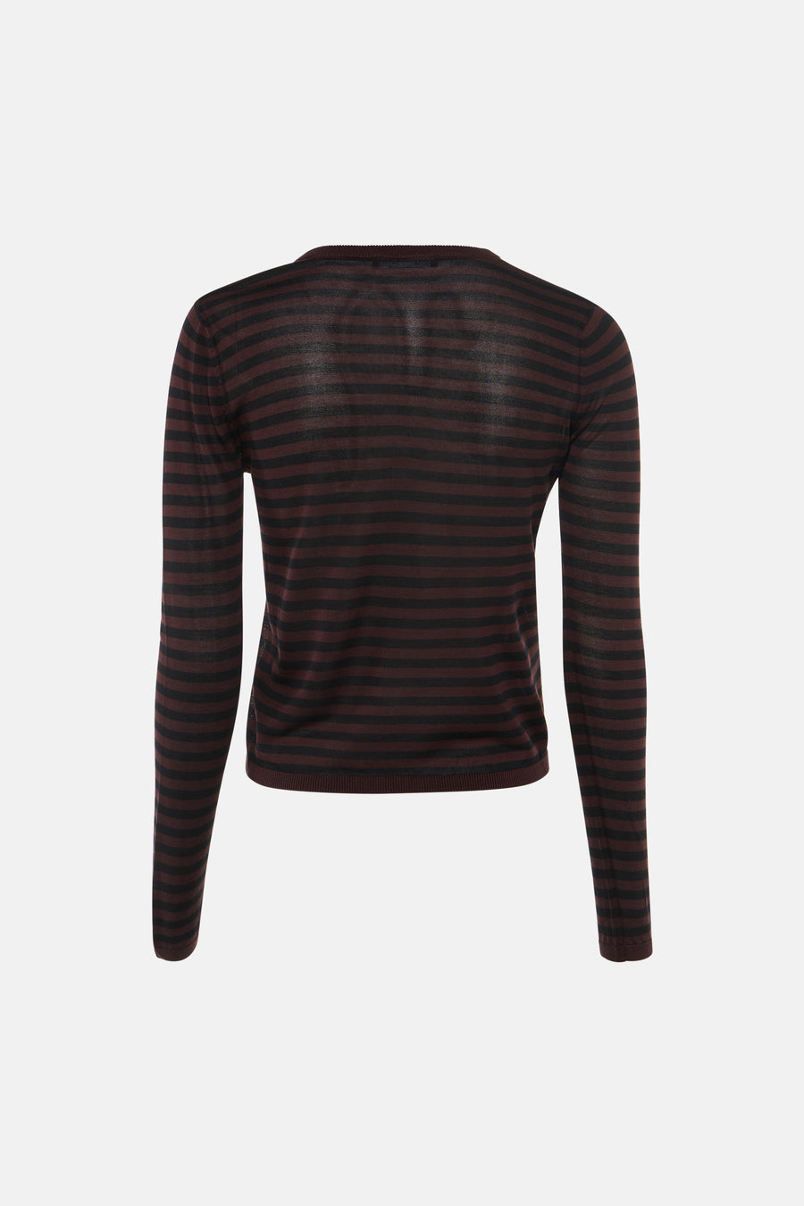 Pull V-hals - Bruin