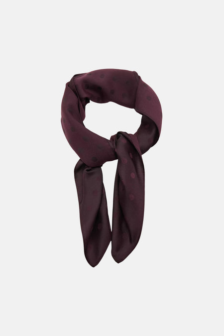 Zomersjaal bordeaux - MANGO