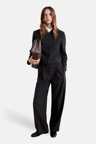 Pantalon de costume - Brun