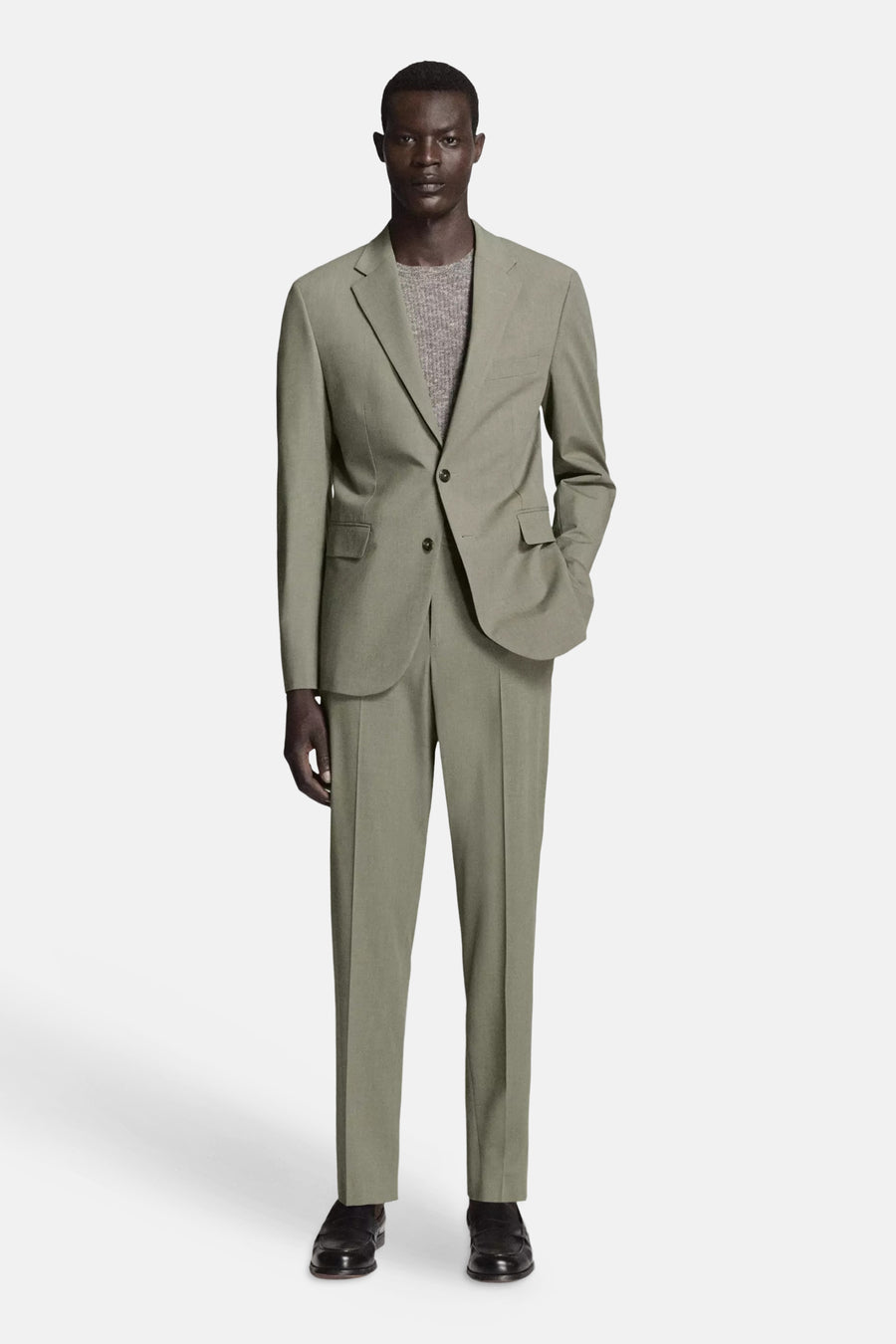 Blazer groen - MANGO