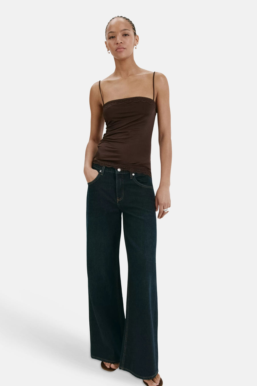 Top - brun