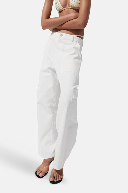 PAPAYA - white denim