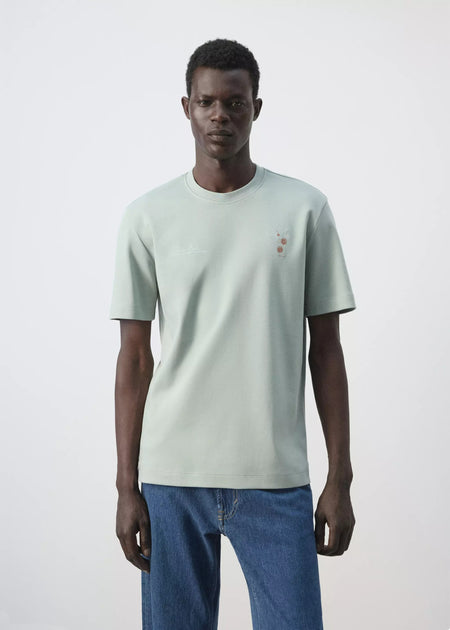 T-shirt (korte mouwen) groen - MANGO