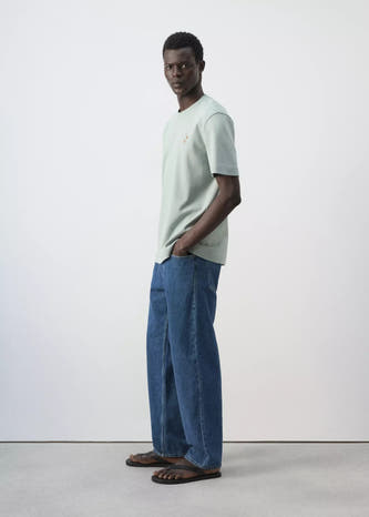 T-shirt (korte mouwen) groen - MANGO