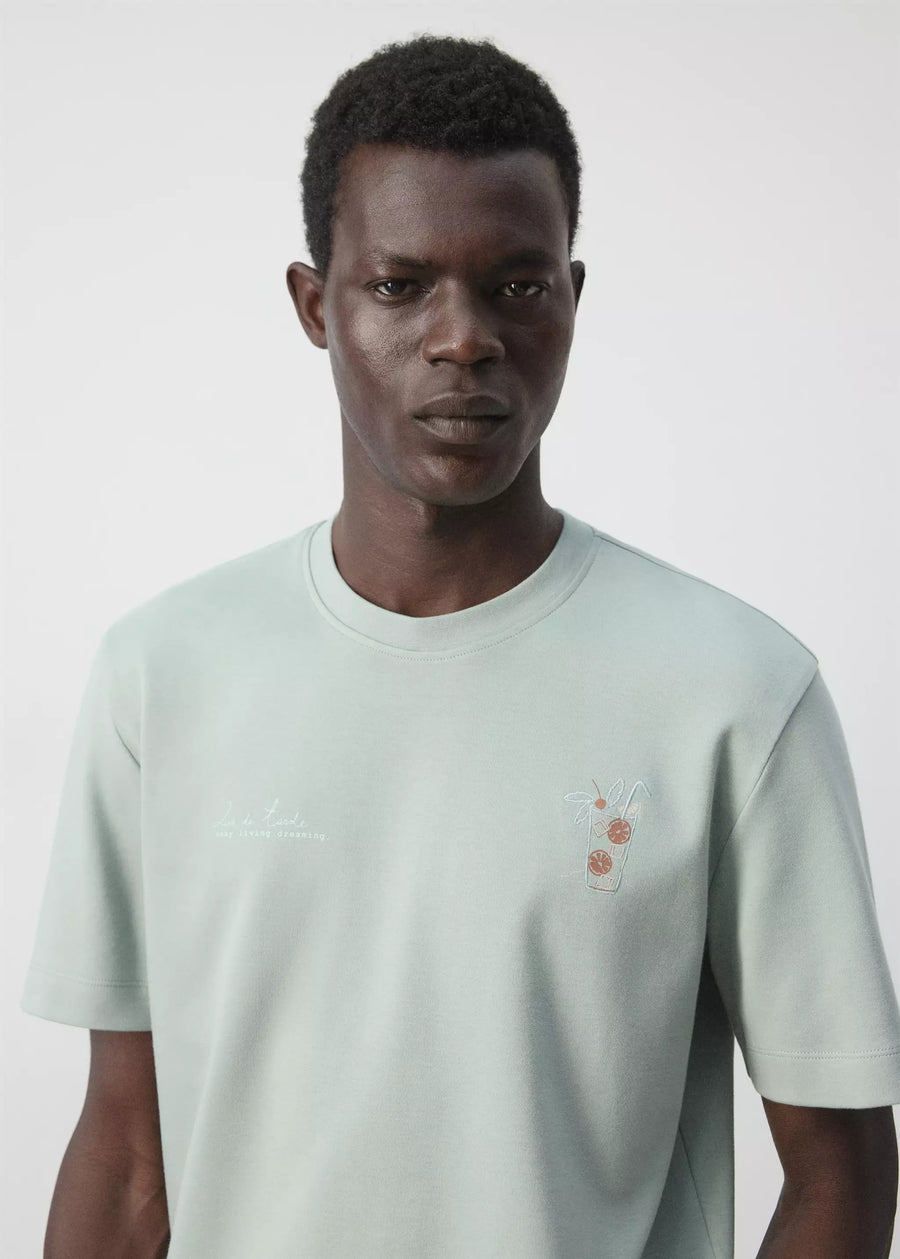 T-shirt (korte mouwen) groen - MANGO