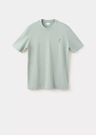 T-shirt (korte mouwen) groen - MANGO
