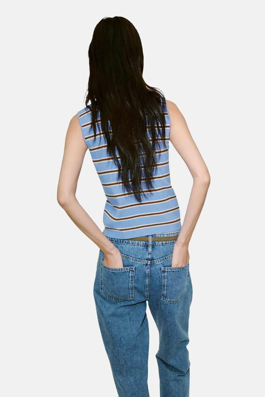 Gilet sans manches - Bleu