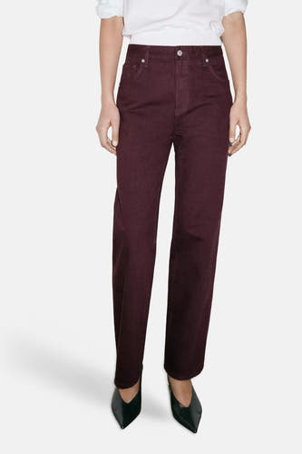 5-pocket broek - bordeaux