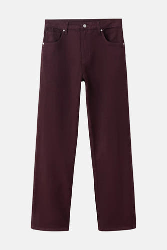 5-pocket broek - bordeaux