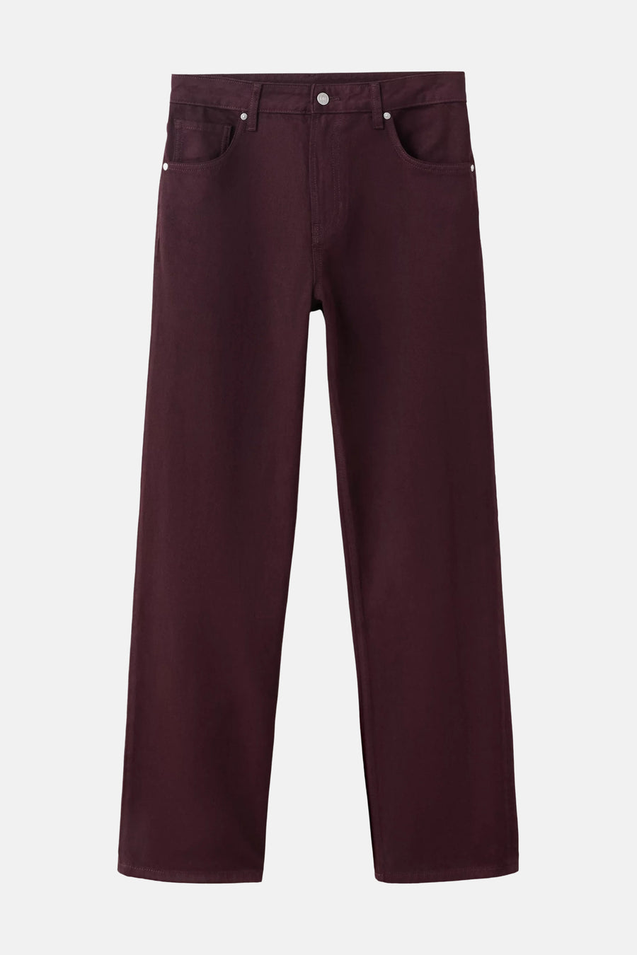 5-pocket broek - bordeaux