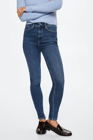 Skinny jeans - blauw
