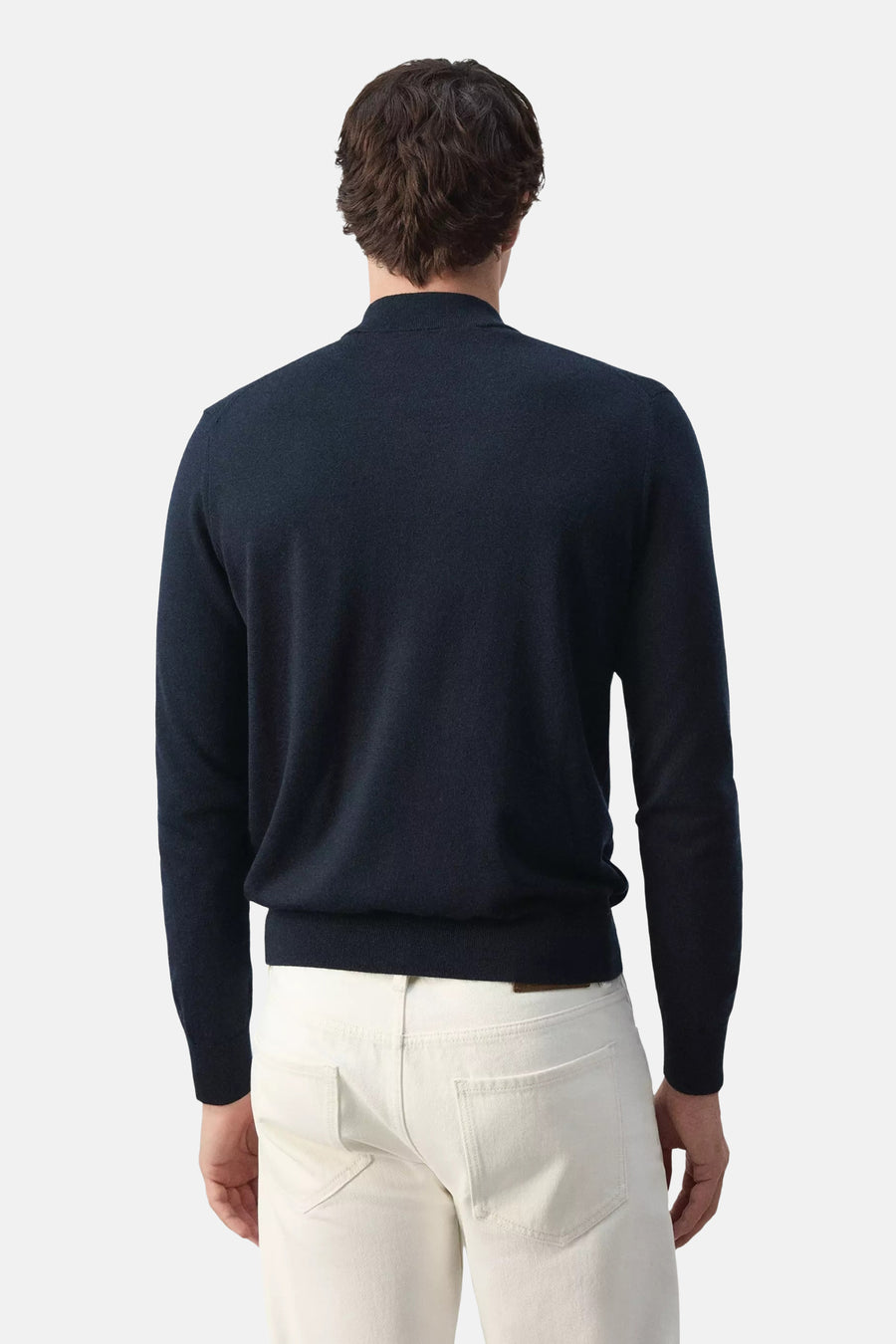 Pull O-hals - blauw