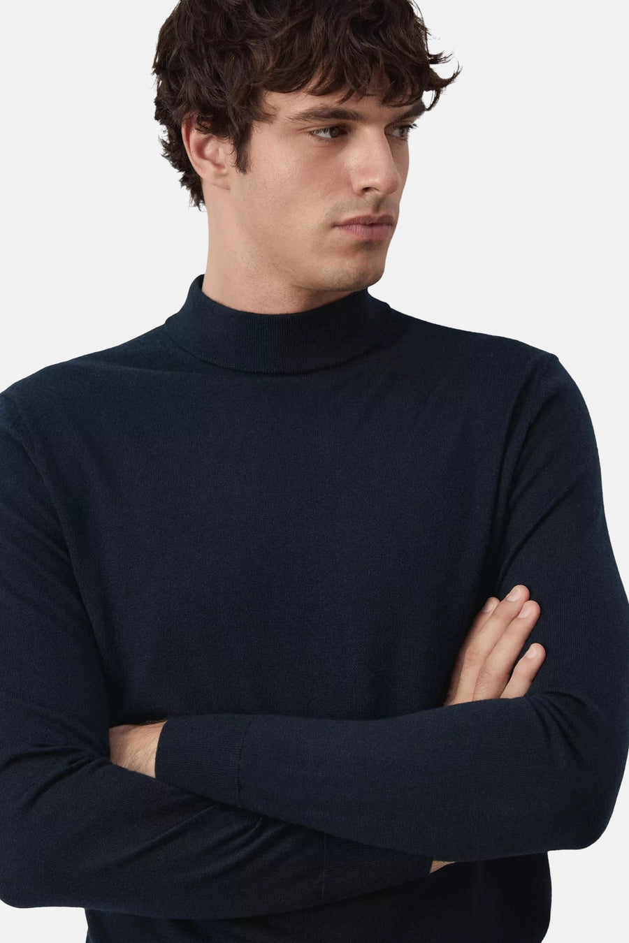 Pull O-hals - blauw