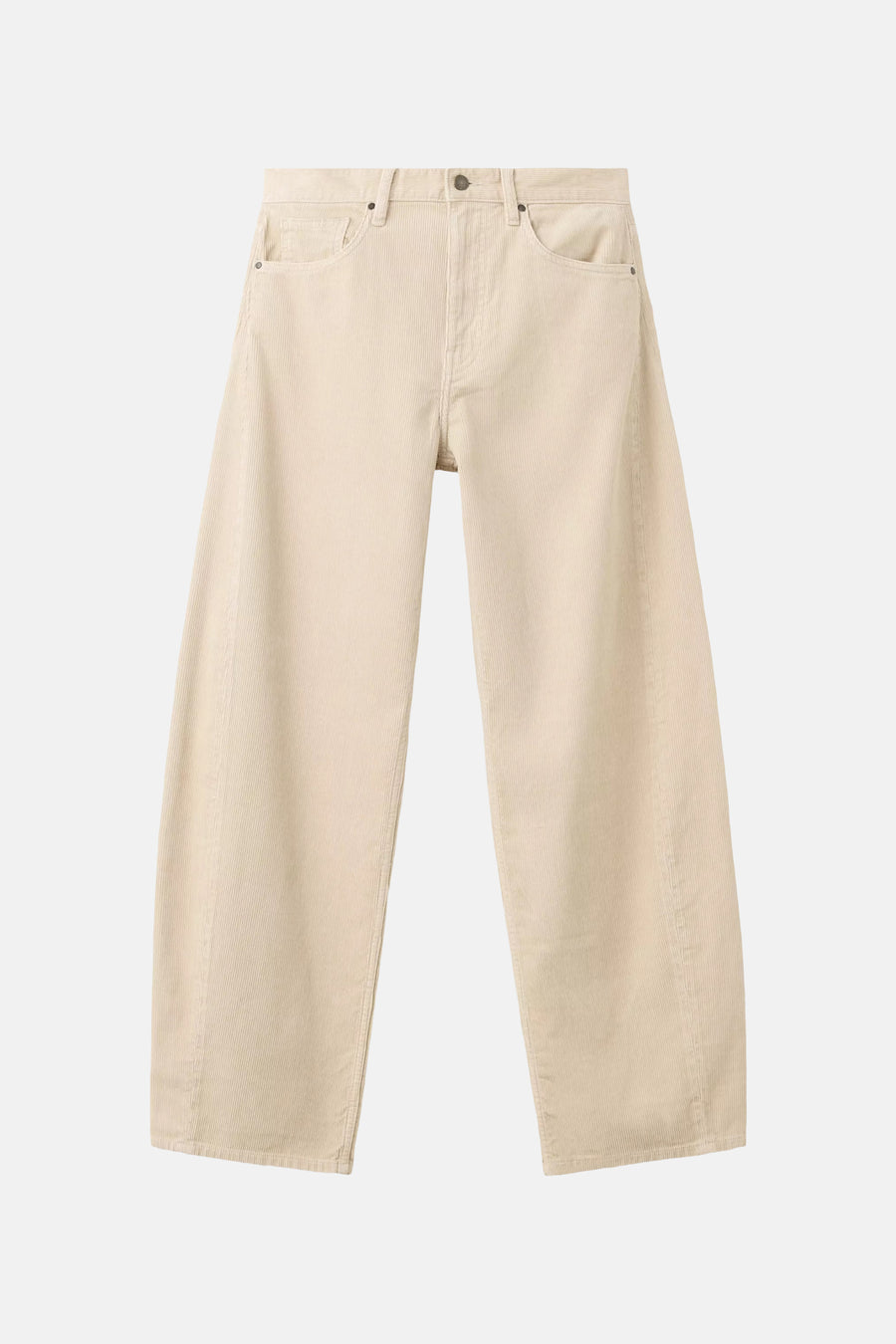 Pantalons 5 poches Écru - MANGO