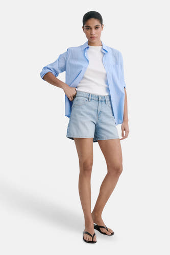 Short - mid blue denim