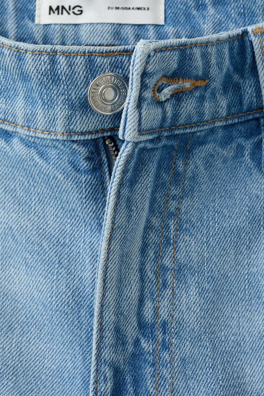 Short - mid blue denim