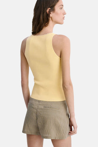 Gilet zonder mouwen - geel