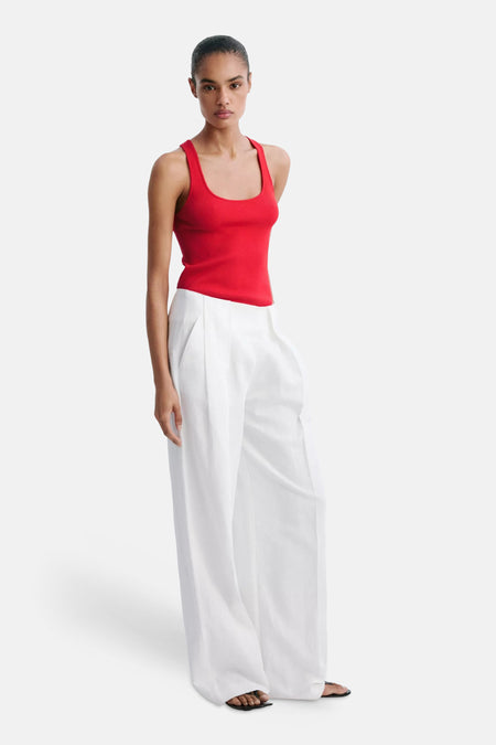 Tanktop rood - MANGO