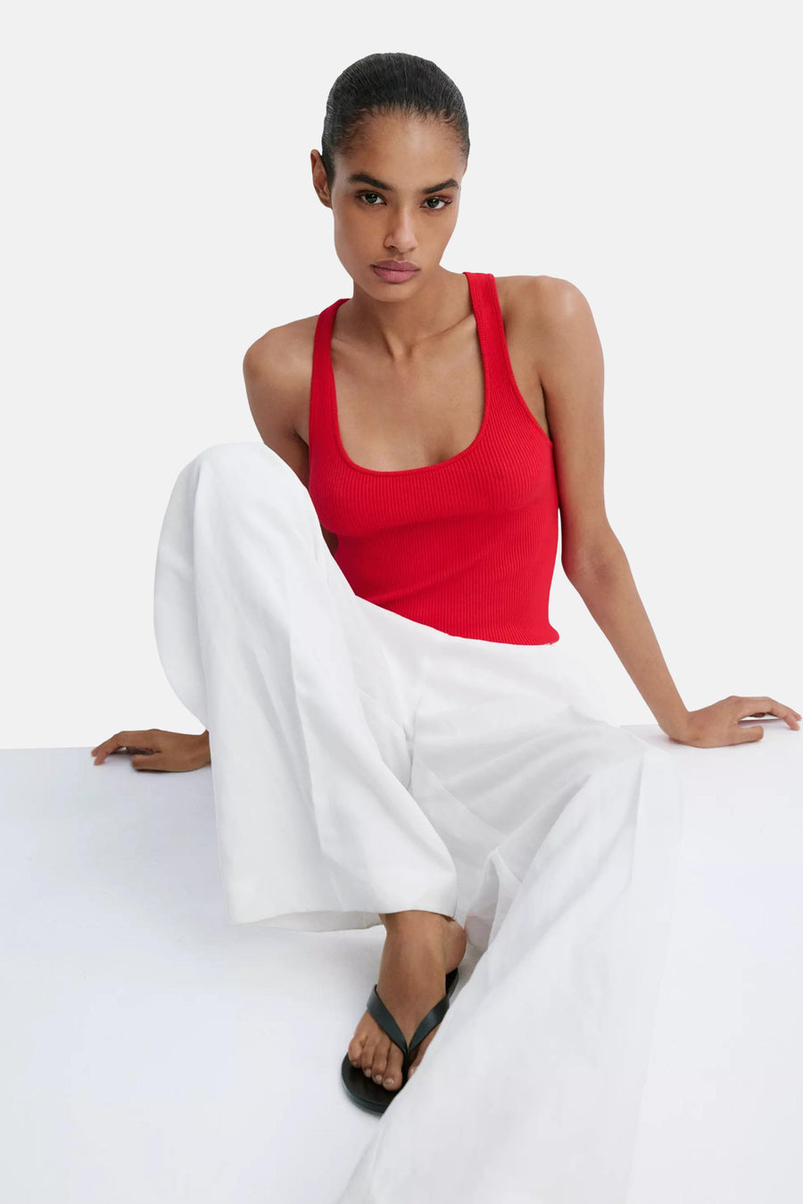 Top - rouge