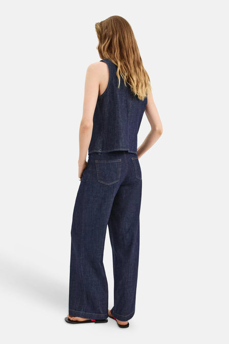 LIA - dark blue denim