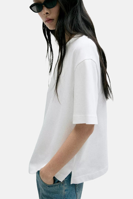 T-shirt met korte mouwen - wit