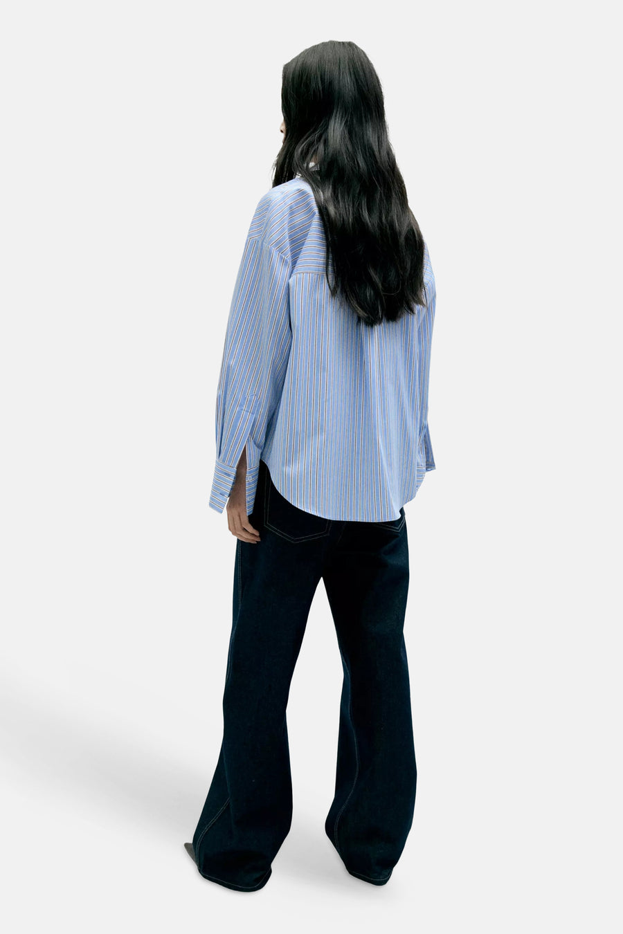 Hemd met lange mouwen - Blauw
