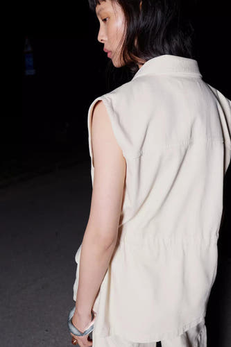 Bodywarmer - beige