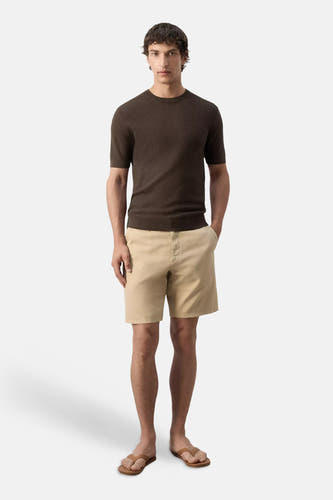Pull col O - brun