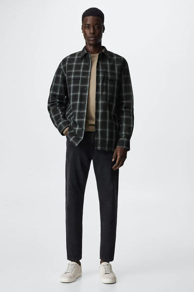 Chemise (manches longues) Noir - Mango
