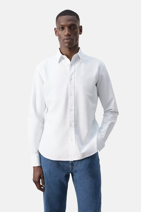 Hemd met lange mouwen - blauw