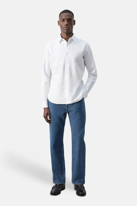 Hemd met lange mouwen - blauw